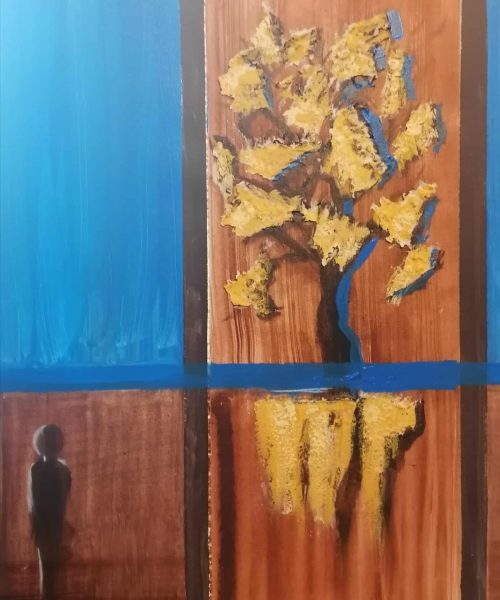 Umetniška slika Izven okvirja