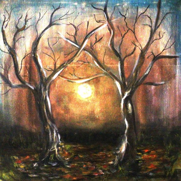 Umetniška slika Izgubljena pot