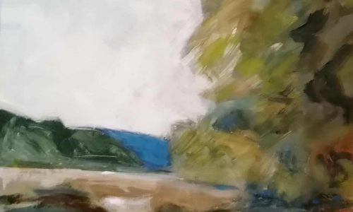 Umetniška slika Zamolkla jesen